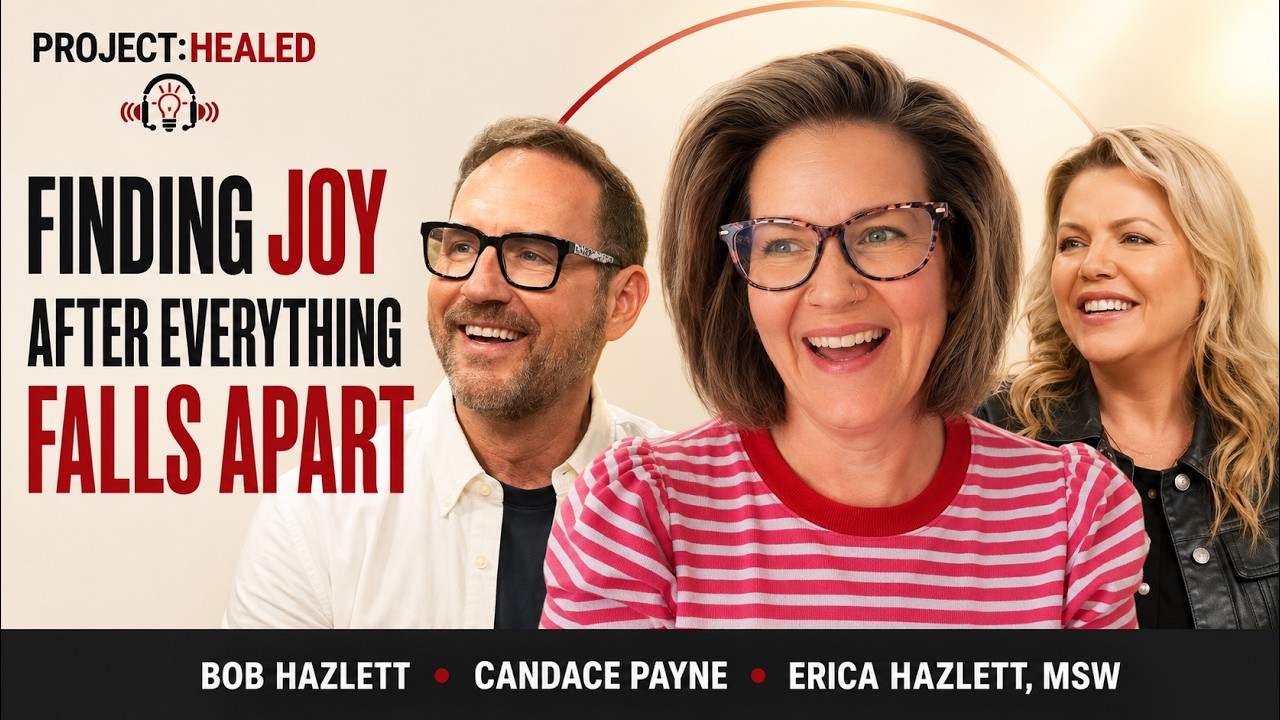 Bob and Erica Hazlett with Candace Payne on Project Healed